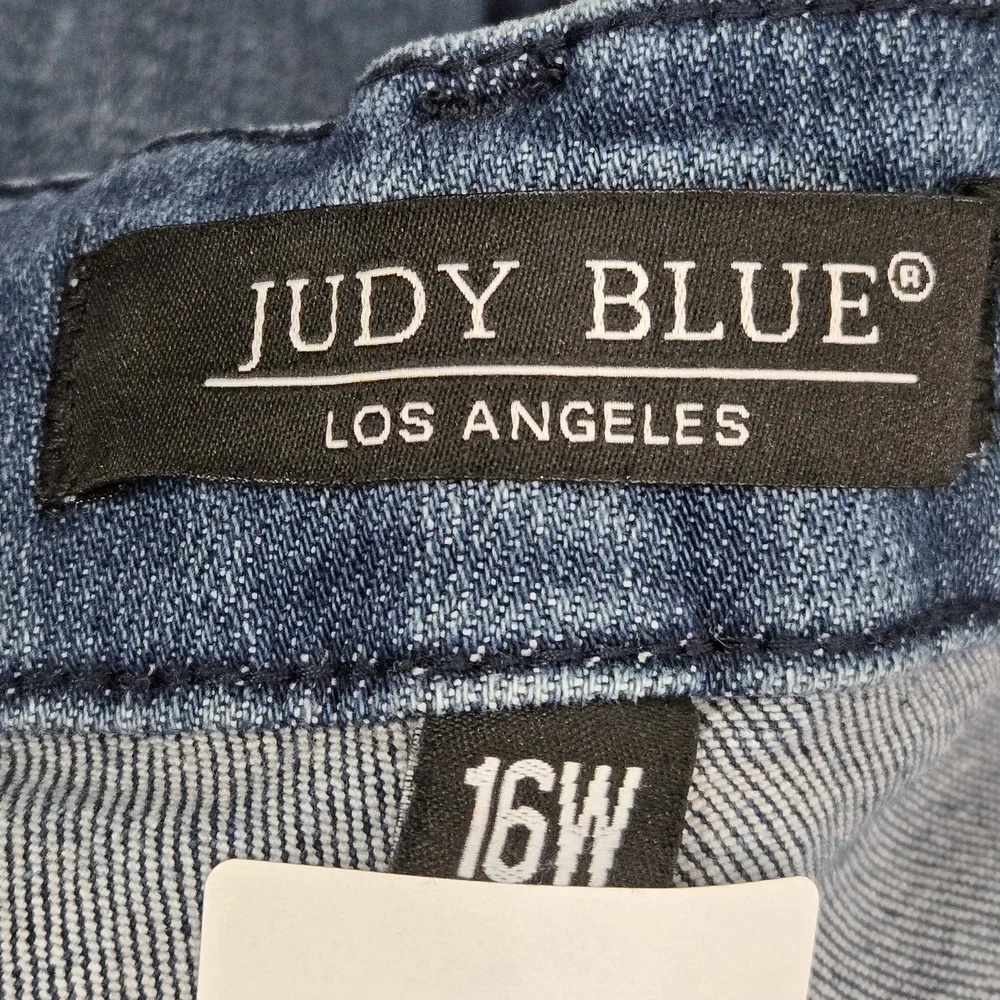 Judy Blue Women Jeans 16W Denim Button Zipper 25